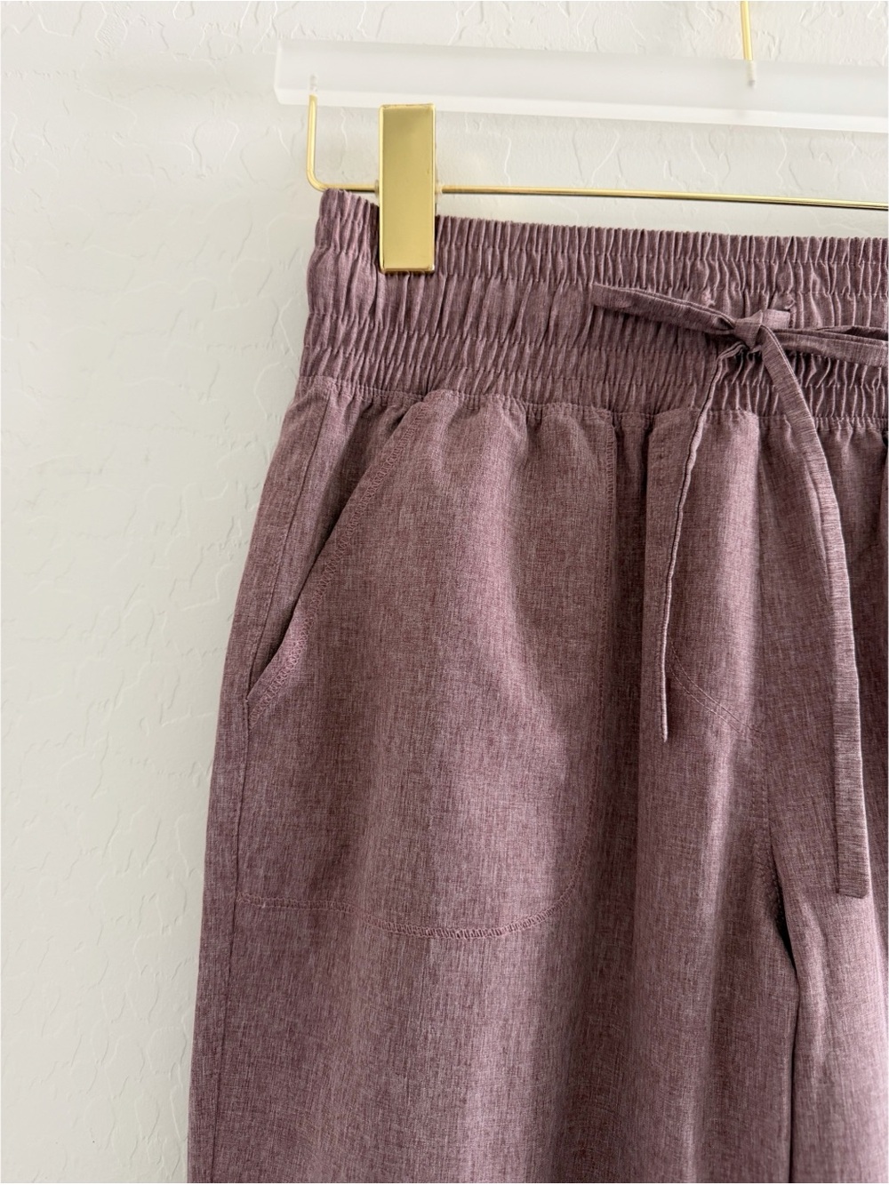 Albion Destination Joggers in Heather Maroon Size S Petite - Picture 7 of 9